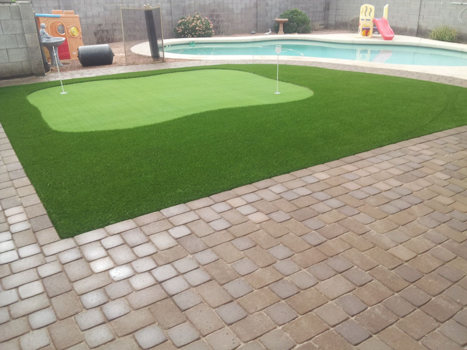 Invest In Fake Grass Putting Green. Gilbert Artificial Grass